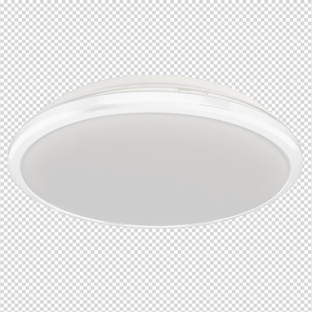 Plafon LED Lampa Sufitowa Natynkowa TERMA Biały 24W LED IP44 Ø360 mm Milagro