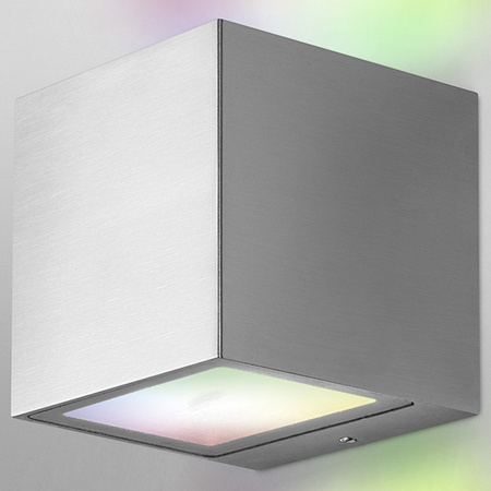 Inteligentny kinkiet elewacyjny LEDVANCE WIFI SMART+ BRICK WALL SILVER GREY 14W 550 lm LEDVANCE