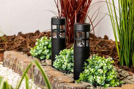 Lampa Solarna Ogrodowa LED Wbijana Słupek 6500K 40cm IP44