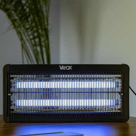 Lampa Owadobójcza Pułapka Elektryczna 180m2 na Muchy Komary Owady VAYOX