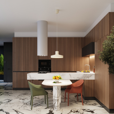 Lampa Wisząca Sufitowa E27 Beżowy BILO Crimson SL.1704 Sollux