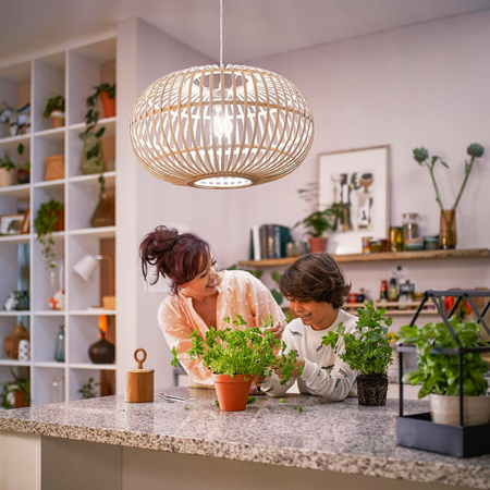 Żarówka LED E27 Kula G95 4W = 60W 840lm 210lm/W 4000K Neutralna 300° KLASA A UltraEfficient Philips