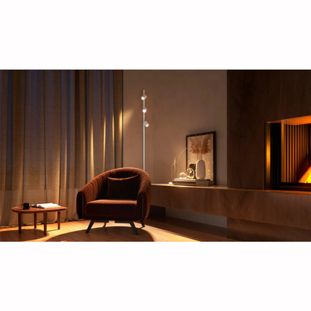 Zestaw Szyna Oświetleniowa Perifo Szynoprzewód 1,5m + 3x Reflektor LED 15,9W CCT RGB Philips HUE Bluetooth Biały