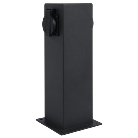 Lampa Ogrodowa LED Słupek Zewnętrzny Stojący Szara IP44 Elektri Sanico Goldlux