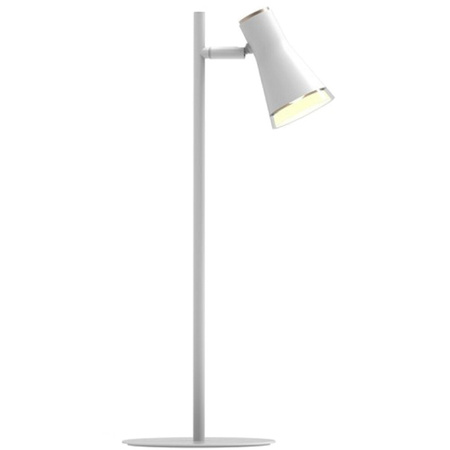 Lampka biurkowa stołowa 4,2W LED BERG biała 3000K GOLDLUX (Polux)