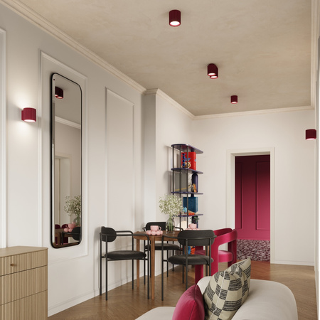 Oprawa Natynkowa G9 Aluminiowa Burgund Aura Deep Space SL.1821 Sollux