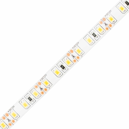 Taśma LED Pasek 12V 48W 600LED 2835 Ciepła IP65 8mm 5m
