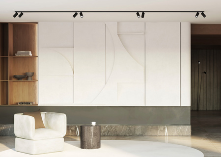 Lampa Sufitowa Oprawa Natynkowa Reflektor Punktowa 8x GU10 Czarna Nowoczesna MONO 7722 Nowodvorski