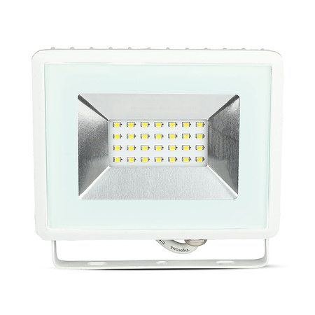Naświetlacz LED 20W 1700lm 6500K IP65 Biały SMD VT-4021W V-TAC