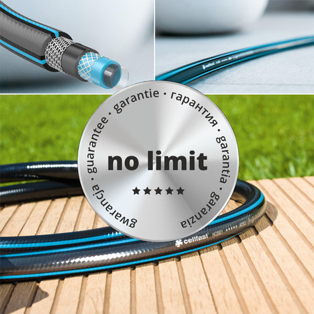 Wąż Ogrodowy do Wody 6 Warstwowy z Oplotem 1/2" 20m Mocny HOBBY ATS2 CELLFAST