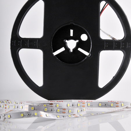 Taśma LED Pasek 12V 10W 300LED 2835 Zimna 8mm 5m