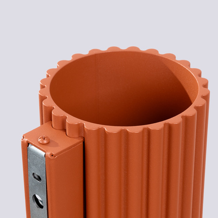 Lampa Ścienna Kinkiet G9 Aluminiowa Ochra czerwona Aura Deep Space SL.1801 Sollux