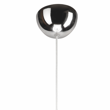 Lampa Wisząca Sufitowa MEL E27 Biała Srebrna Klasyczna LM-1.62 Lamkur