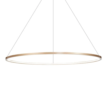 Lampa Wisząca Sufitowa Saturno Złota 57W LED Milagro