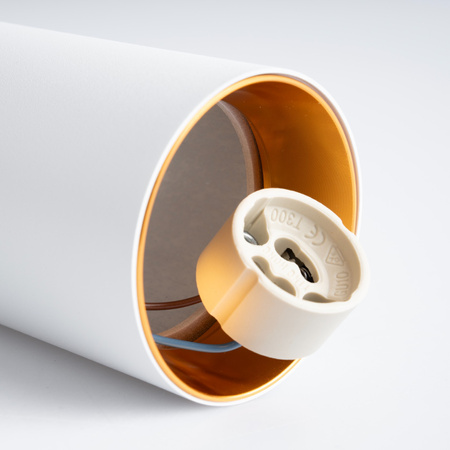 ZESTAW LUMILED SZYNA HUMA BIAŁY + REFLEKTOR SZYNOWY SAGI BIAŁO-ZŁOTY