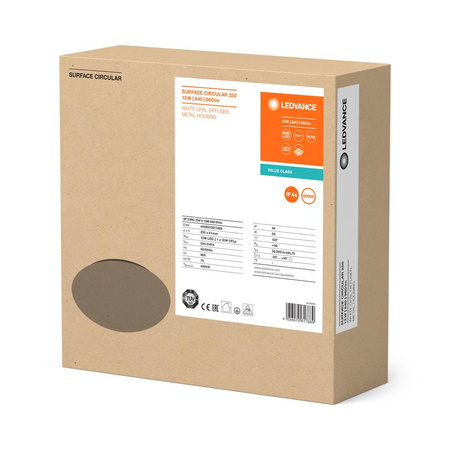 Plafon LED Lampa Sufitowa Ścienna SURFACE CIRCULAR 25 cm 13W 960lm 4000K IP44 LEDVANCE