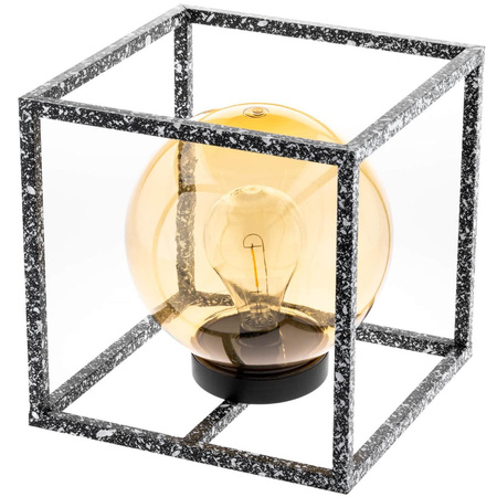 Lampa Solarna LED Ogrodowa Stojąca Latarenka IP44 23cm Czujnik Zmierzchu