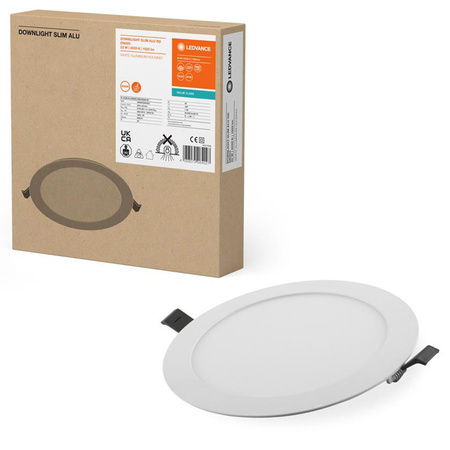 Panel LED Oprawa Podtynkowa Punktowa 22W 1920lm 4000K Neutralna Oczko Spot Biały Downlight Ledvance