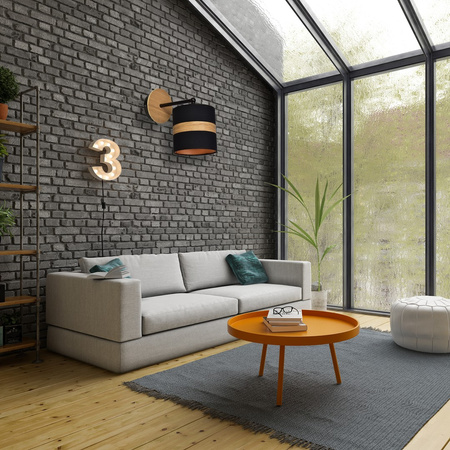 Lampa Ścienna Kinkiet TERRA 1xE27 Milagro