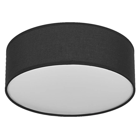 Plafon Lampa Sufitowa Natynkowa E27 Czarny 30cm Orbis Ledvance