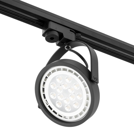 Reflektor szynowy Lampa sufitowa LEON ES111 Ruchomy czarny