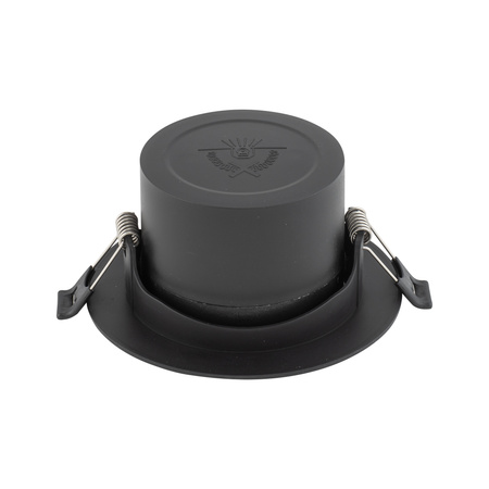 Oprawa Podtynkowa Sufitowa LED 10W 700lm 4000K Neutralna Czarna EGINA 10554 Nowodvorski