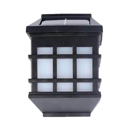 Kinkiet Lampa Solarna LED Ogrodowa Elewacyjna IP44 z Efektem Płomienia