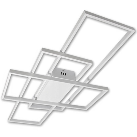 Lampa Sufitowa Żyrandol LED 126W CCT GALAXIS HYDRA Biały + Pilot Sterujący