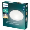 Lampa Sufitowa Plafon LED 10W 1000lm 2700K Biała Moire CL200 Philips