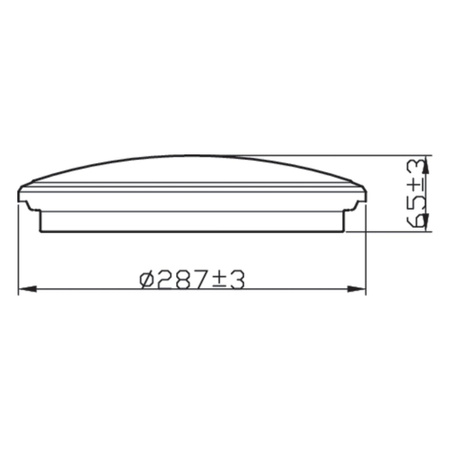 Lampa Sufitowa Plafon Łazienkowy LED 12W 1200lm 2700K IP44 Biała Spray Bathroom Philips
