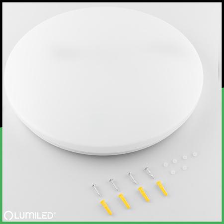 Plafon LED Lampa Sufitowa Natynkowa 36W 4000K CELIS Okrągły IP44 ALS LUMILED