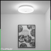 Plafon LED Lampa Sufitowa Natynkowa 24W NOTUS 2 Okrągły Czujnik Ruchu IP44 33 cm LUMILED