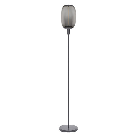 Lampa Stojąca Wysoka Oprawa Podłogowa Dekoracyjna Vintage 1xE27 Ciemny Szary Stick LEDVANCE