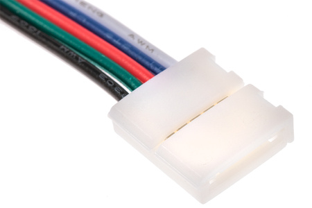Złączka do Taśm LED RGB+W 12mm 5-PIN Dwustronna z Przewodem