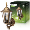 Lampa Ogrodowa Kinkiet Elewacyjny Zewnętrzny E27 LED Latarnia Czujnik Ruchu BELLIS LUMILED
