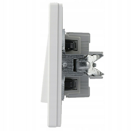 Łącznik Włącznik Schodowy Jednobiegunowy z Ramką Podtynkowy SCHNEIDER ASFORA