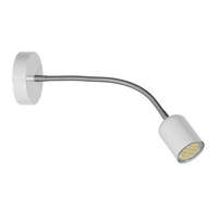 Lampa Ścienna Kinkiet MAXI Biała 1xGU10 Milagro