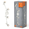 Lampa Sufitowa Ścienna LED Spot Reflektor 4-Punktowy Regulowany 13.6W GU10 Biały LEDVANCE