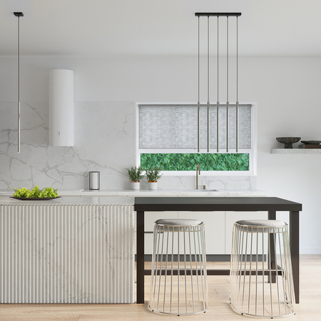 Lampa Sufitowa Wisząca Zwis G9 Tuba Żyrandol Tubularna Chrom Nowoczesna Pastelo Sollux