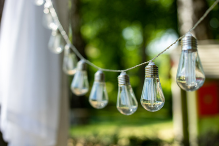 Girlanda Solarna Ogrodowa 20x LED Ozdobne Żarówki 5,69m Ciepła 3000K HELIC LUMILED