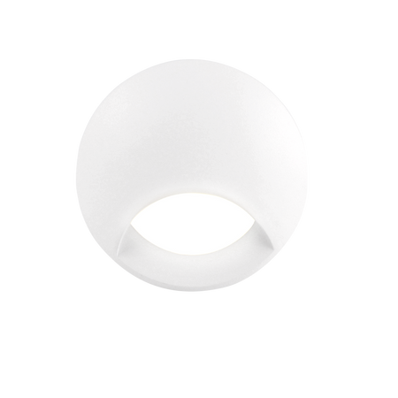 Lampa oprawa schodowa podtynkowa LED ogrodowa biała 3W 20lm 4000K Q1 GOLDLUX (Polux)