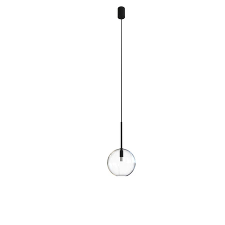 Lampa Sufitowa Wisząca G9 Czarna Nowoczesna SPHERE S 7847 Nowodvorski