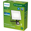 Naświetlacz LED Lampa Reflektor 30W 3200lm 3000K IP65 z Czujnikiem Ruchu i Zmierzchu Czarny Lois Philips