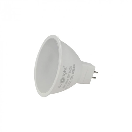 Żarówka LED Reflektor MR16 GU5.3 2W 160lm 6500K Zimna 12V Ecolight