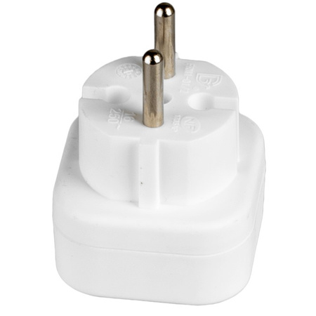 Rozgałęźnik Sieciowy Elektryczny Podwójny 2x Euro 2P Złodziejka 2 Gniazdka VAYOX