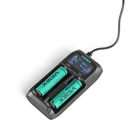 Ładowarka do Baterii Akumulatorów Uniwersalna VCH-UT201 VIDEX