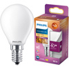 Żarówka LED E14 Kulka P45 3.4W = 40W 470lm 2200-2700K Ciepła CRI90 FILAMENT Ściemnialna WarmGlow Philips