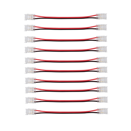 Łącznik do Taśmy LED Spinka Jednostronna P8 14.1cm 12-24V CON Kanlux 10szt.