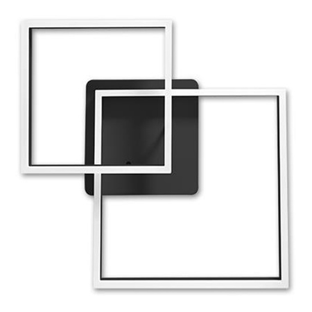 Lampa Sufitowa Żyrandol LED 70W CCT GALAXIS HERKULES Czarny + Pilot Sterujący