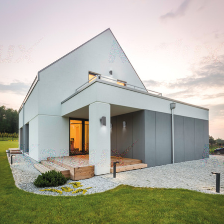 Oprawa Zewnętrzna Kinkiet Elewacyjny LED LART E27 IP54 Kanlux